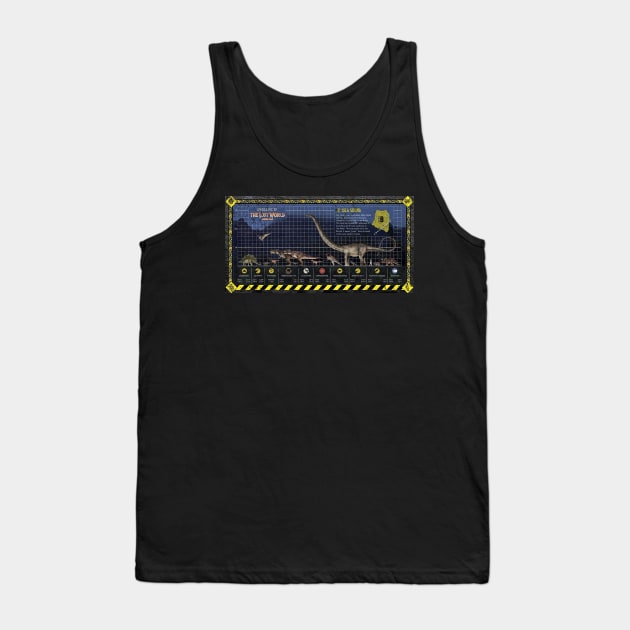 DINOSAURS INTRODUCTION Tank Top by Rhasani Tong Go